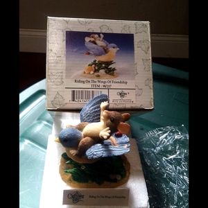 Charming tails Riding on the wings of friendship